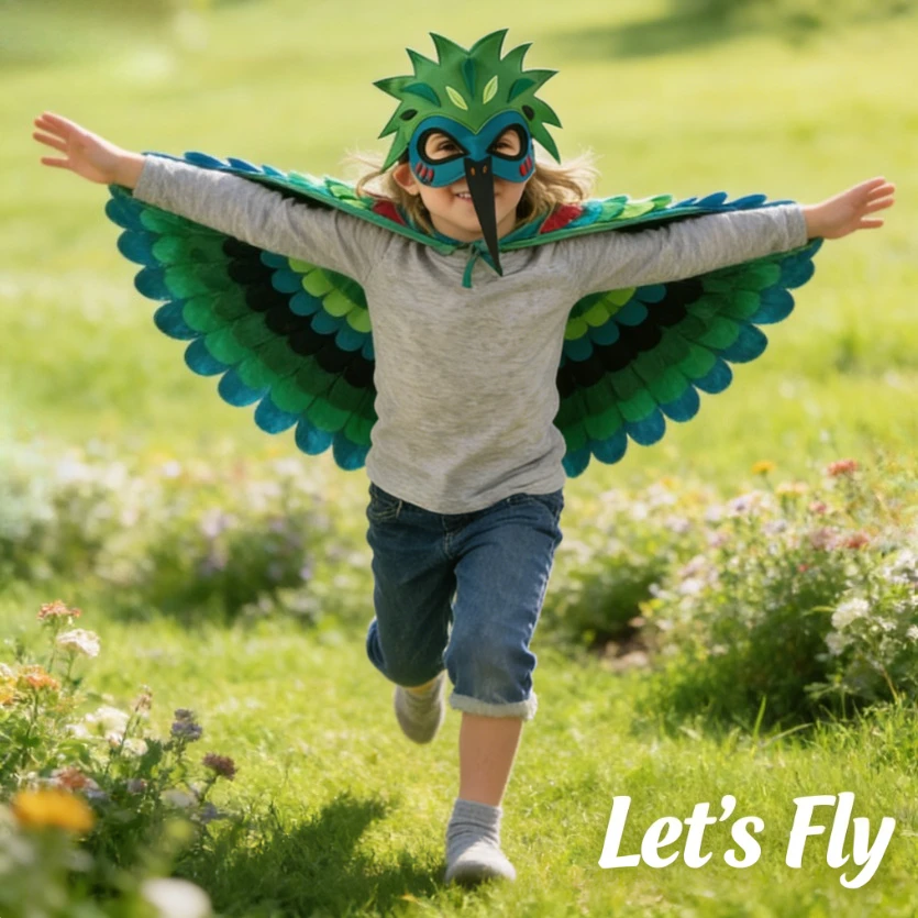 Creative Decoration Dress Up Children's Wings Children's Halloween Carnival Clothing Felt Wings
