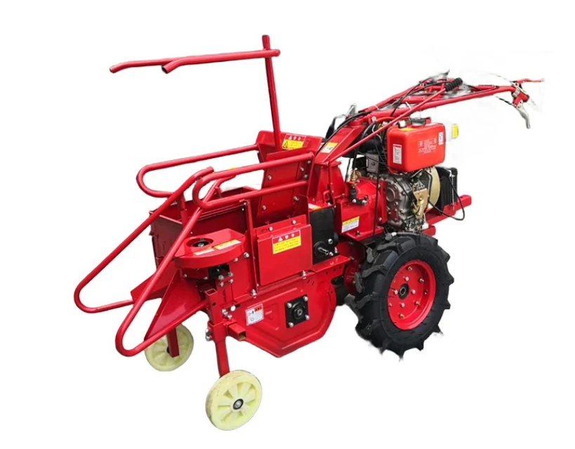 

New Small Corn Picker Mini Hand-pushing Type Maize Harvester Machine for Sale