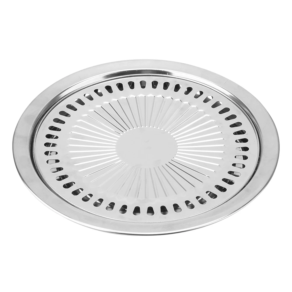 BBQ Grill Barbecue Tools Electric Stove Baking Tray Smokeless Barbecue Grill Pan Household Non-Stick Gas Stove Plate