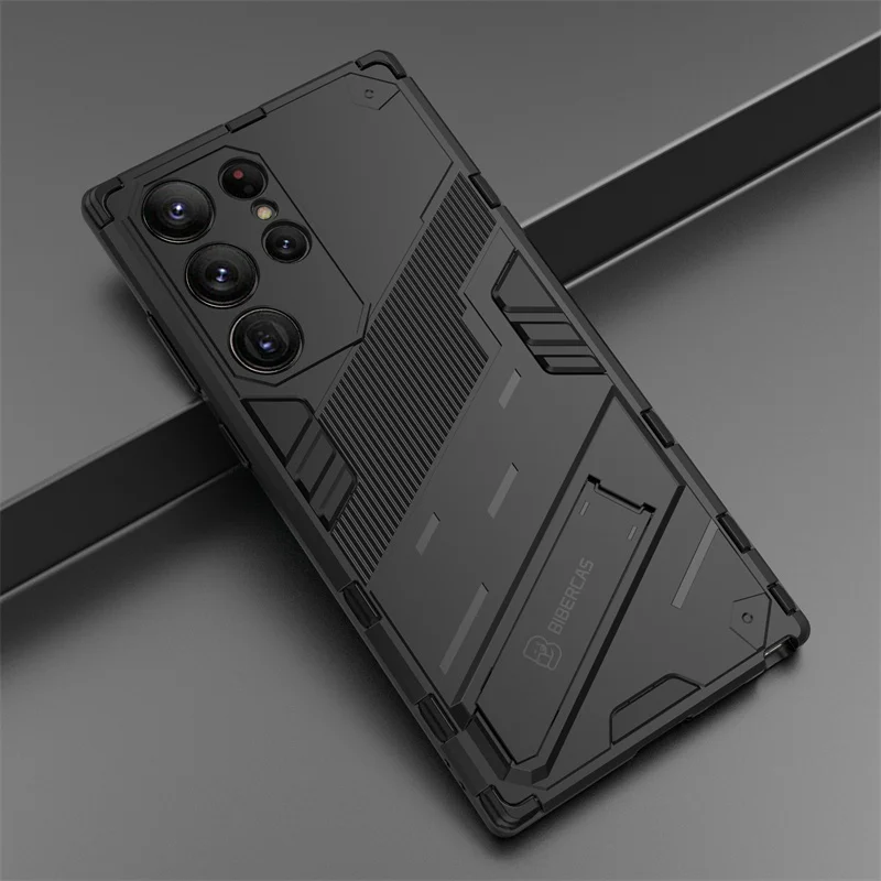 For Samsung Galaxy S23 Ultra Case Anti Shock Kickstand Magnetic Armor Phone Cases For Samsung S23+ S 23 Plus S23Ultra Back Cover