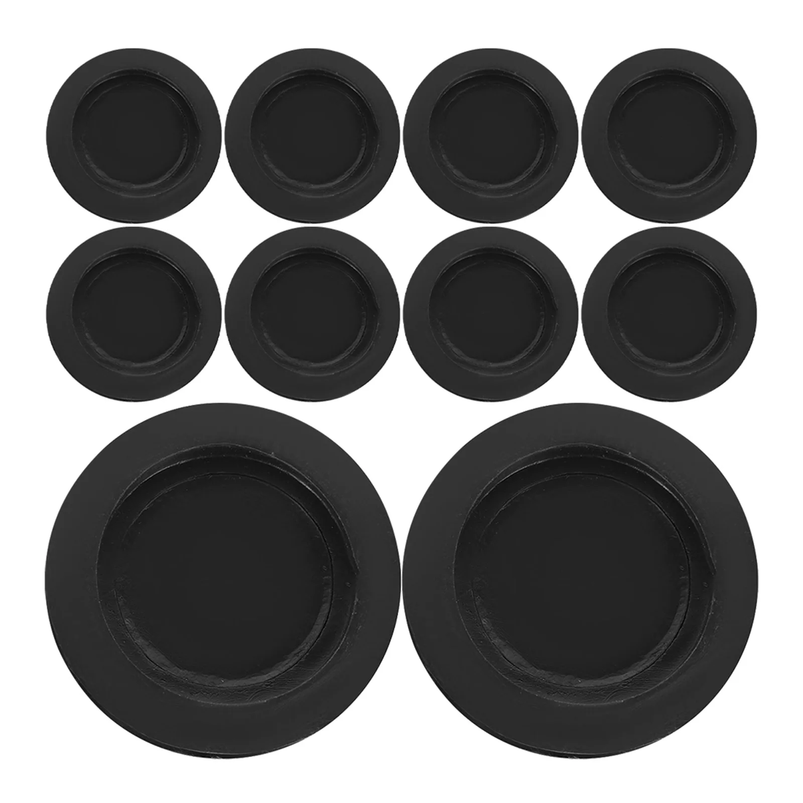 

10pcs Round Rubber Plug For Piggy Bank Money Box Stopper Replacement Saving Box Bottom Caps Plaster Jar Insert