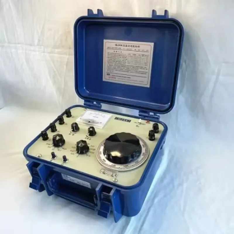 

2026 Xtester- QJ44 Portable Kelvin Bridge Dual Measuring Instrument Resistance Teste