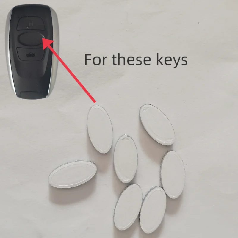 Size 18*9MM DIY Emblem Logo Replacement Sticker Emblem For Subaru remote key she