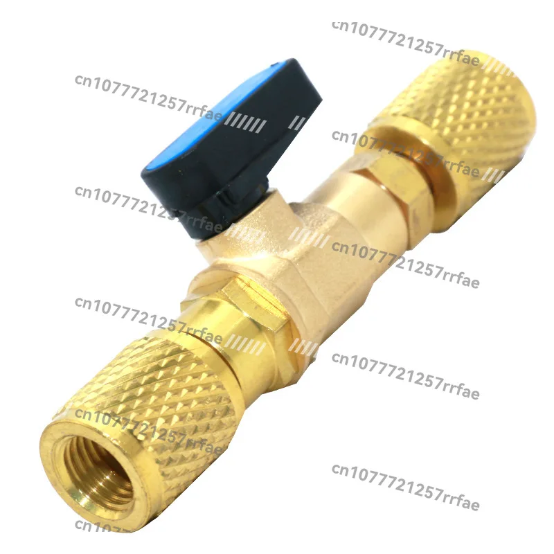 

Refrigerant Charging Hose With Ball Valve Switch Dual 1 4 Inch Internal Thread Connector For Air Conditioner And Refrigerator