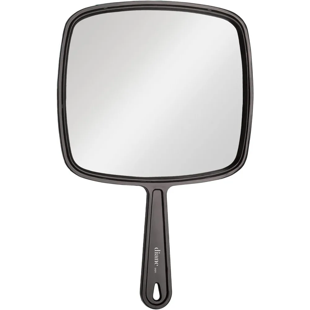 

Hand Mirror, Professional Quality Single Sided Hand Held Mirror with Handle, 7.5" x 10.75", Makeup Mirror