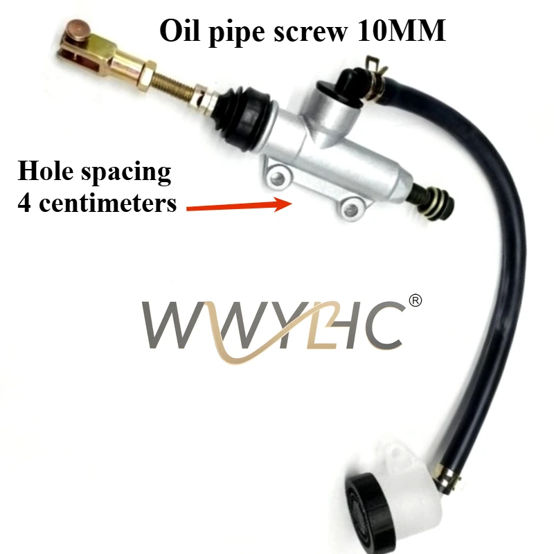 

Подходит для модифицированного внедорожного высокоскоростного заднего тормозного насоса мотоцикла CQR150/250, задний тормозной насос с капустой M4, однословный насос