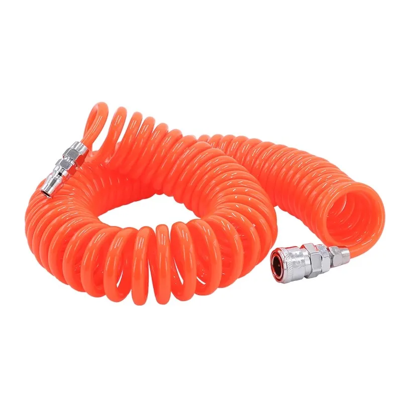 

6m Polyurethane PU Air Compressor Hose Tube Pneumatic Hose Pipe for Compressor Air Tool PP20 + SP20 Type Household Tools