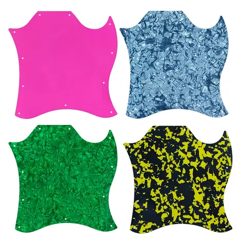 Xinyue Custom Guitar Pickgaurd - For Gibson Standard SG Full Face Guitar Pickguard Blank Route Birdge Humbuckers Scratch Plate