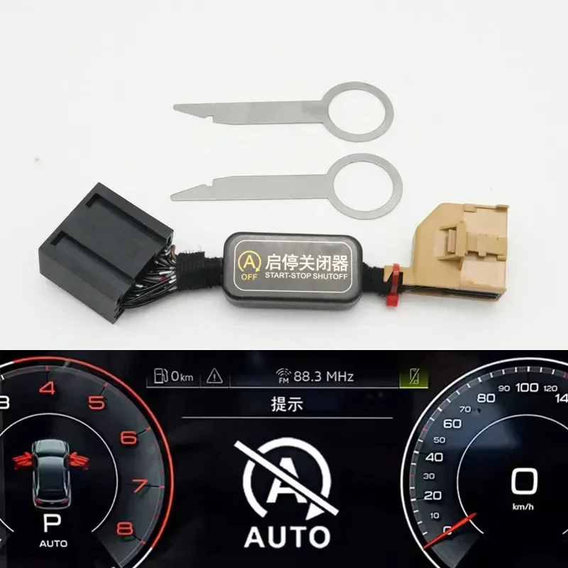 

Auto Disable Start Stop Eliminator Engine System Canceller A OFF Switch Plug Cable For Audi A1 GB A3 S3 RS3 8V Q2 Q3 F3