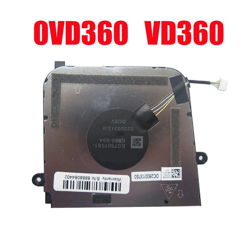 Laptop CPU Fan For DELL For Latitude 5440 2023 0VD360 VD360 EG75070S1-C880-S9A DC2800137SL DC5V 0.37A