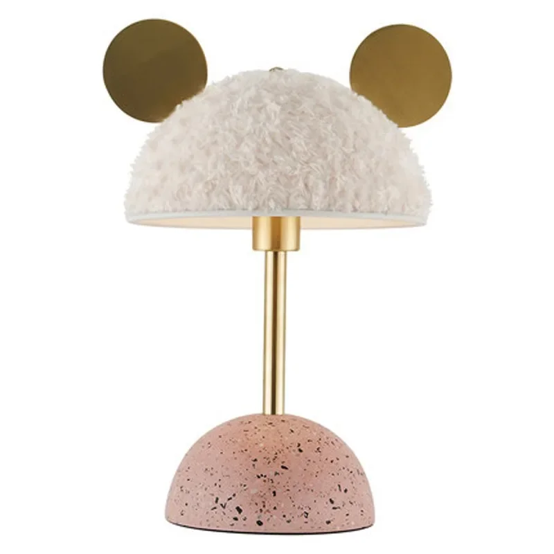

Girl cartoon cute bedside lamp, creative personality Mickey room decorative table lamp