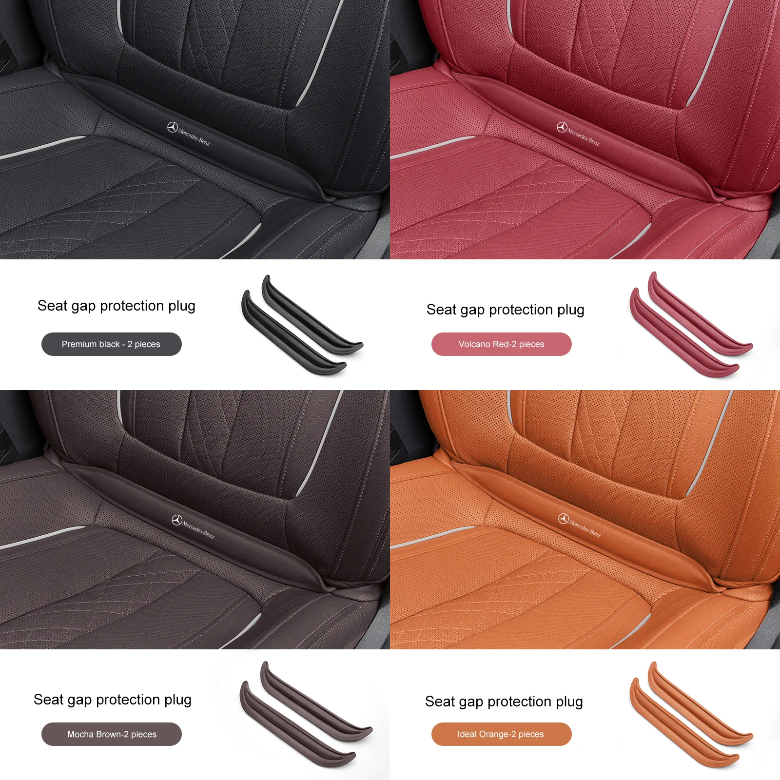 For Mercedes Benz B/C/A/E/S Class C200L GLC GLK CLA GLA W211 W204 Car Seat Seam Filling Strips Car Interior Decoration Products