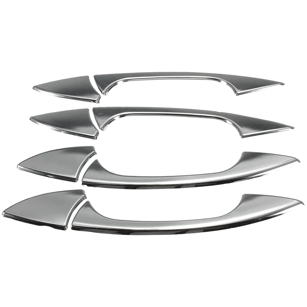 Exterior Door Accents Chrome Door Trim Long Lasting Performance Stainless Steel Construction Exterior Door Handle