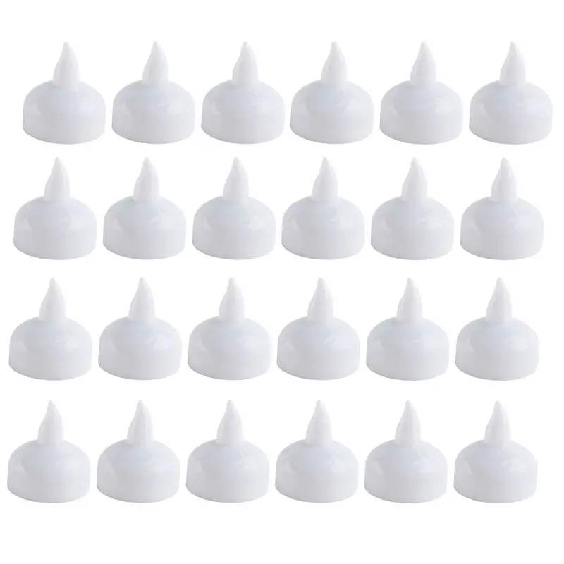 AT05-24 Pack Waterproof Flameless Floating Tealights, Warm White Battery Flickering Led Tea Lights Candles - Wedding, Party, Cen
