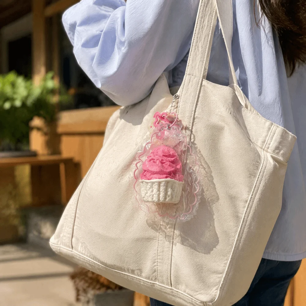 Creative Hand Relax Cabbage Squishy Keychain Bounce Shapable Ice Cream Squishy Keychain Pinch Handmade Bag Pendant Student Prize