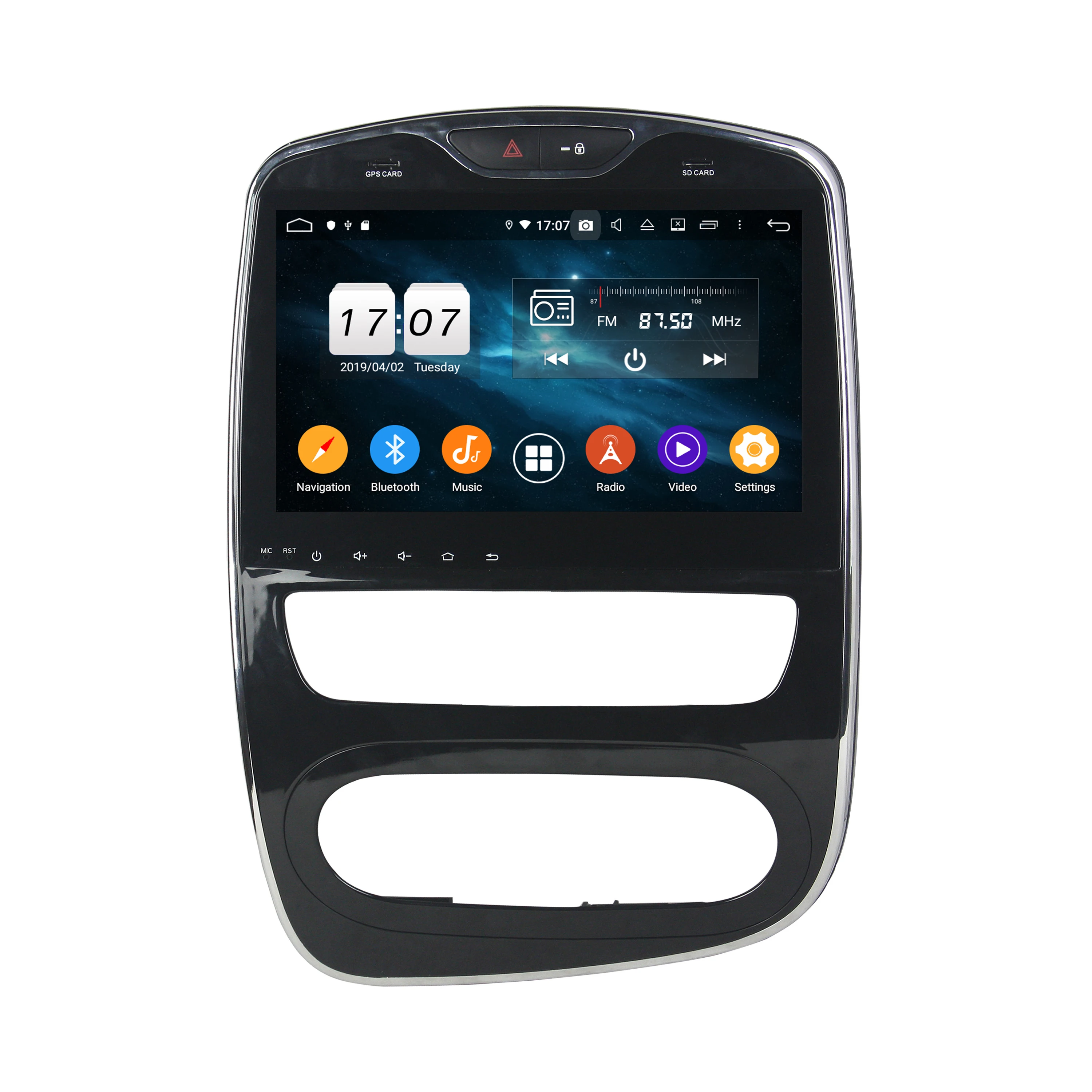 

Hot SaleKLYDE KD-1334 Car Navigation for RENAULT Clio Android 10.0 System 10.1 Inch Multimedia Radio Touch Screen with GPS