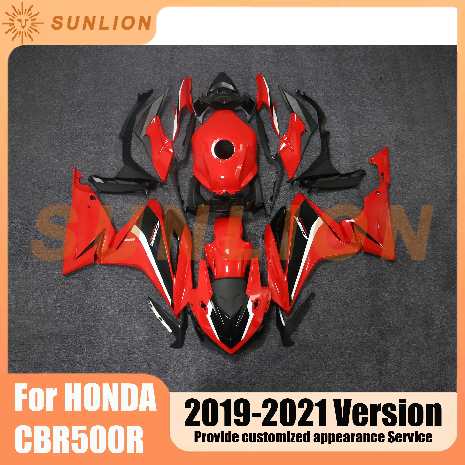 Motorcycle Full Body Kits Fairing For HONDA CBR500R CBR 500R CBR500 R 2019 2020 2021 ABS Injection