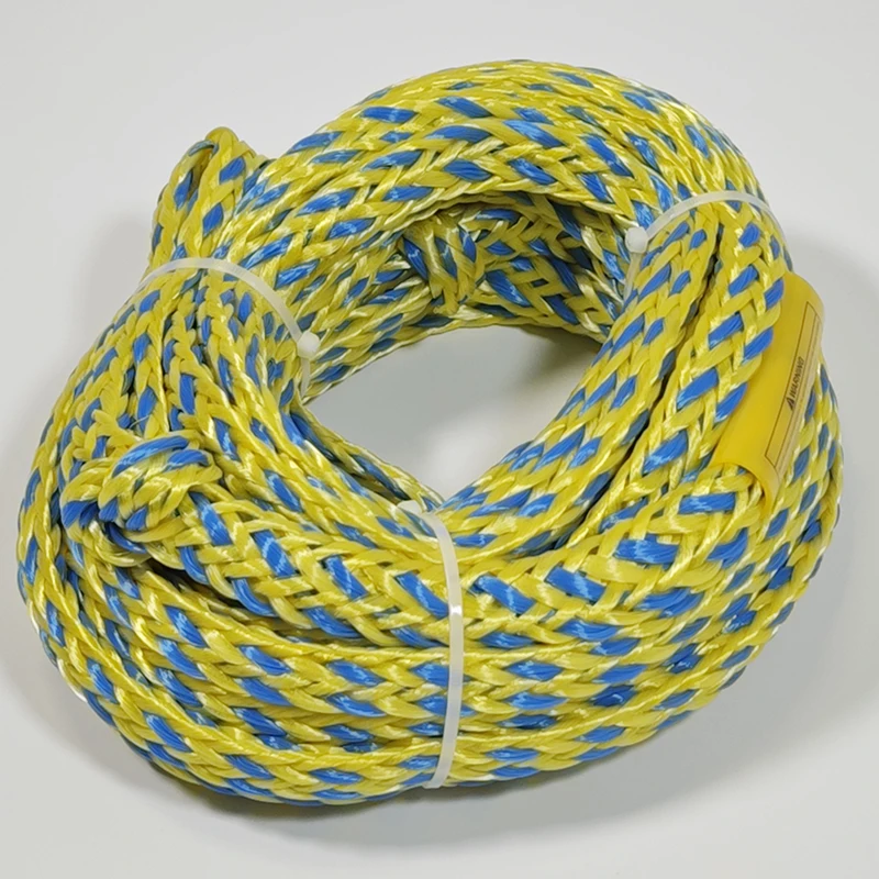 4K Nylon Tow Rope with Foam Buoy for Water Sports, PE Tow Tube