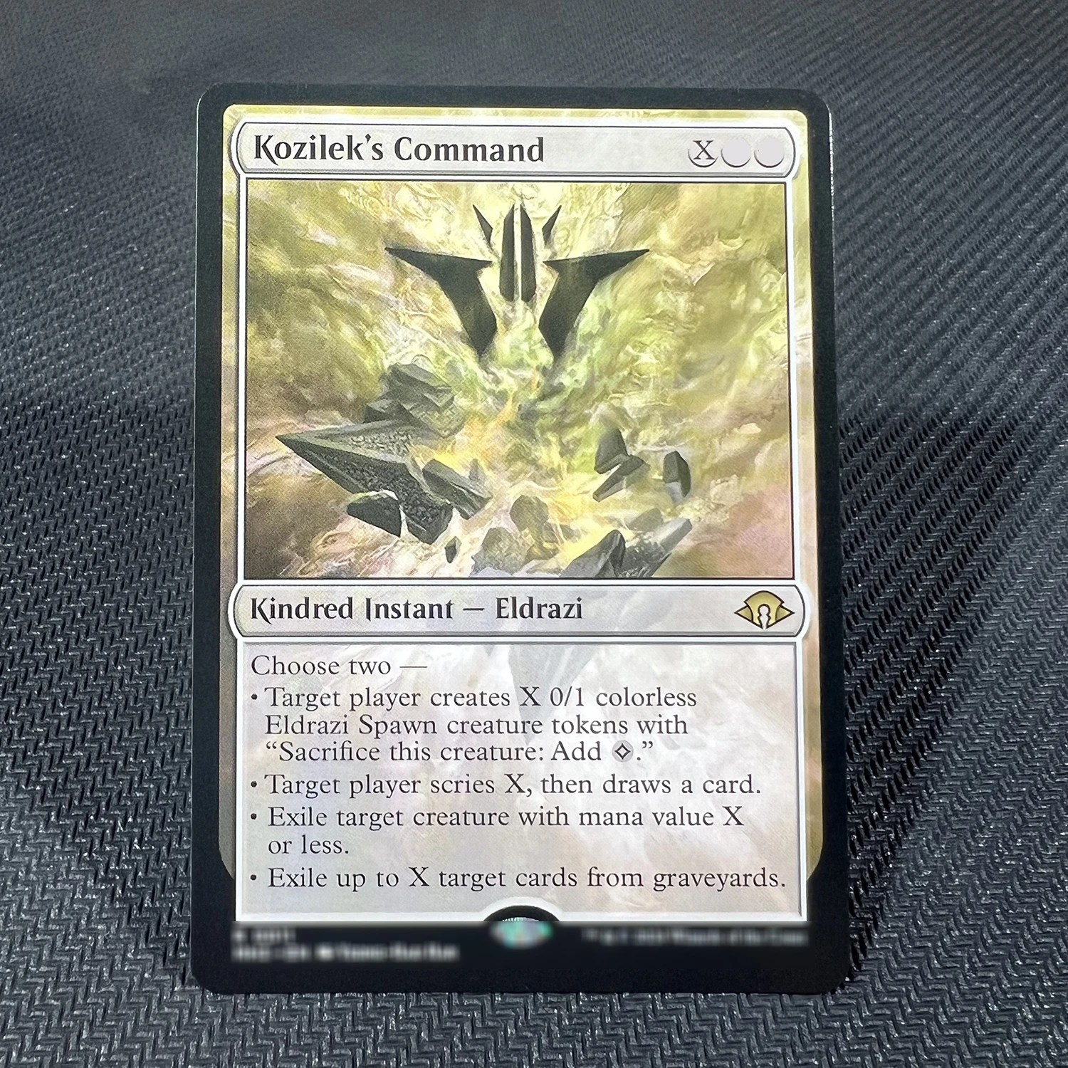 Magic MH3 SPG Custom TCG Card Nadu, Winged Wisdom Kozilek's Command Kaalia of the Vast Herigast, Erupting Nullkite Proxy