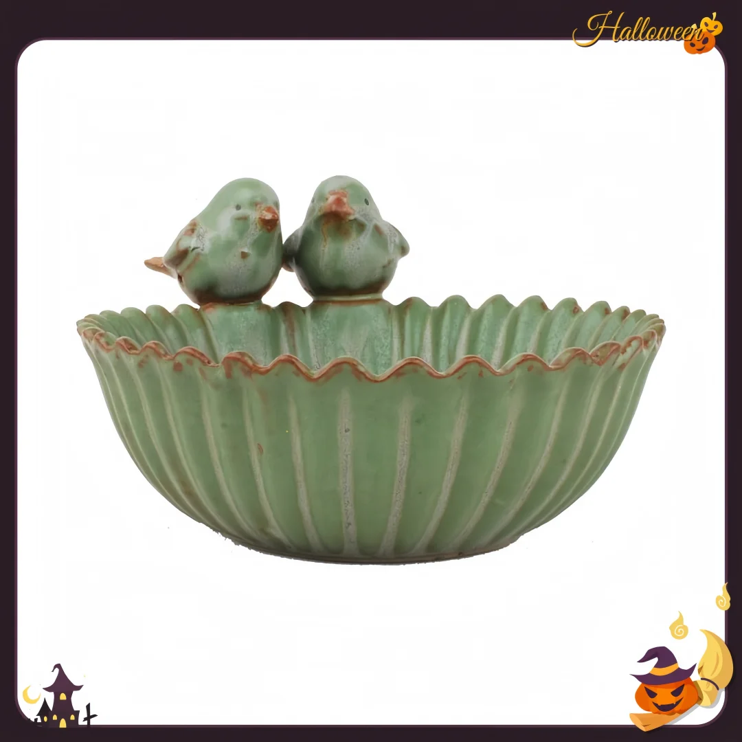 

Cute Bird Planter for Succulents - Indoor Outdoor Garden Decor, Creative Gift Idea