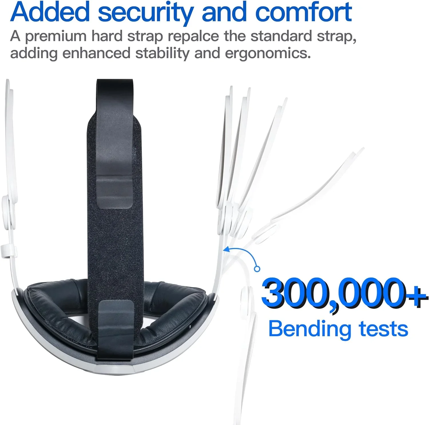 حزام رأس قابل للتعديل لسماعات الرأس Meta Quest 3S VR، حزام النخبة، راحة معززة لملحقات Meta Quest 3