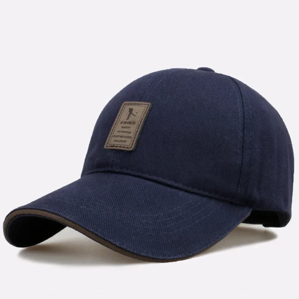 قبعة بيسبول رياضية للرجال والنساء من القطن للمشي لمسافات طويلة وصيد الأسماك والتخييم أسود أحمر أبيض أزرق أخضر بني قبعات H59RT