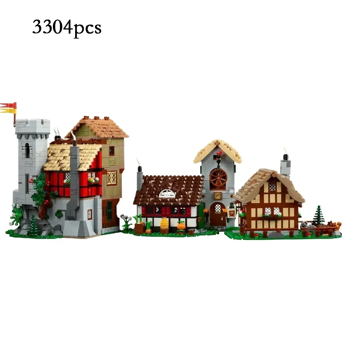 20205 متوفر في المخزون متوافق مع 10332 ديكور المنزل العمارة في العصور الوسطى 3304 قطعة زخرفة سطح المكتب هدايا الأطفال #2