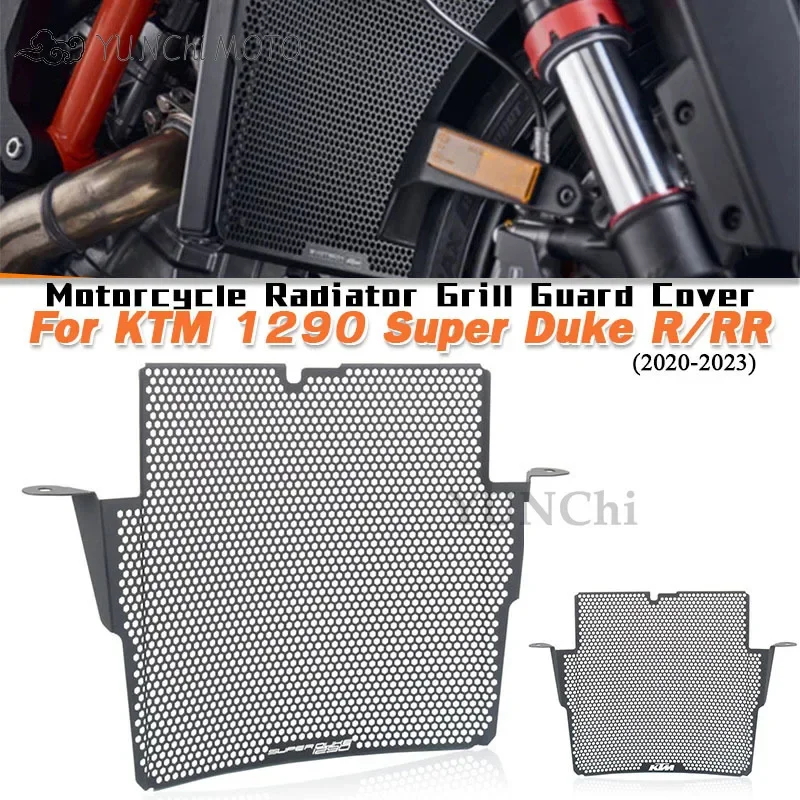 

For KTM Super Duke 1290 R / RR 2020-2023 Motorcycle Radiator Grill Protector Cover Motorbike Engine Cooling Protection