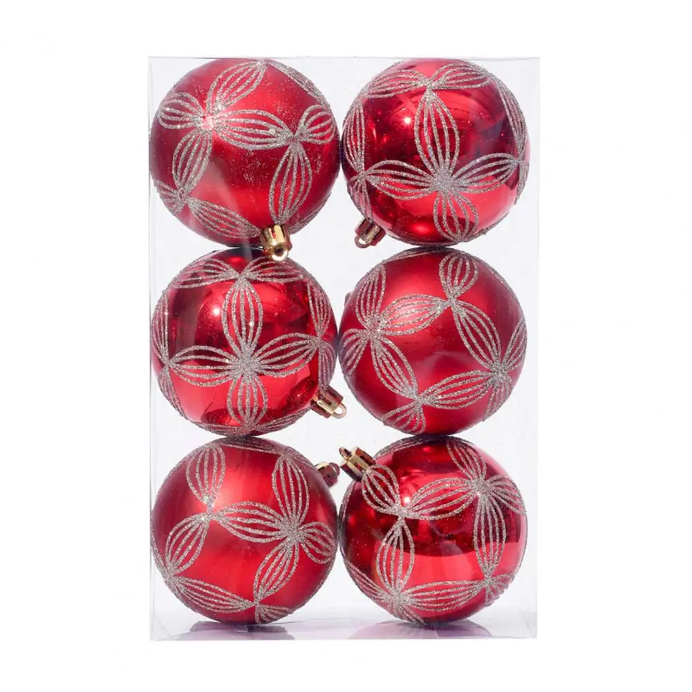 Shatterproof Christmas Balls Fade-resistant Christmas Decor Shatterproof Christmas Ball Ornaments Set for Home Party for Fall