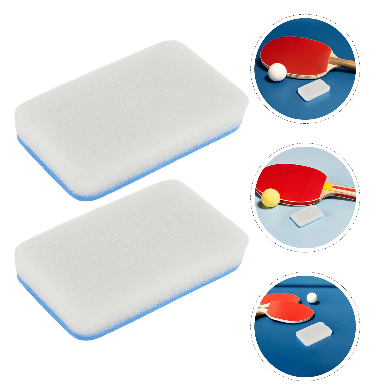 

Набор из 4 губок для чистки ракеток для настольного тенниса, высокоабсорбирующие губки из ЭВА для восстановления ракеток игроков в настольный теннис