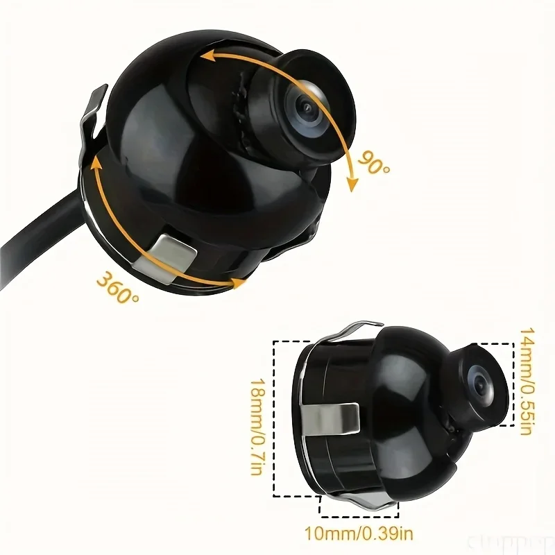 كاميرا احتياطية للرؤية الخلفية عالية الدقة للسيارة من Bileeko لسيارات الدفع الرباعي/البيك اب/التخييم/الجرارات/الشاحنة/المركبات الترفيهية #4