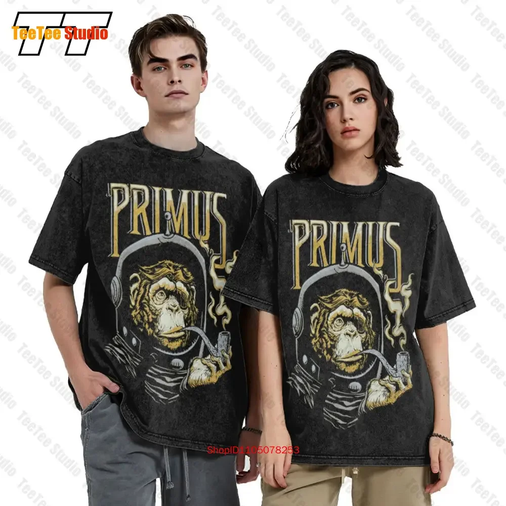 Primus Astro Monkey Grau Vintage Oversized T-Shirt 01A4