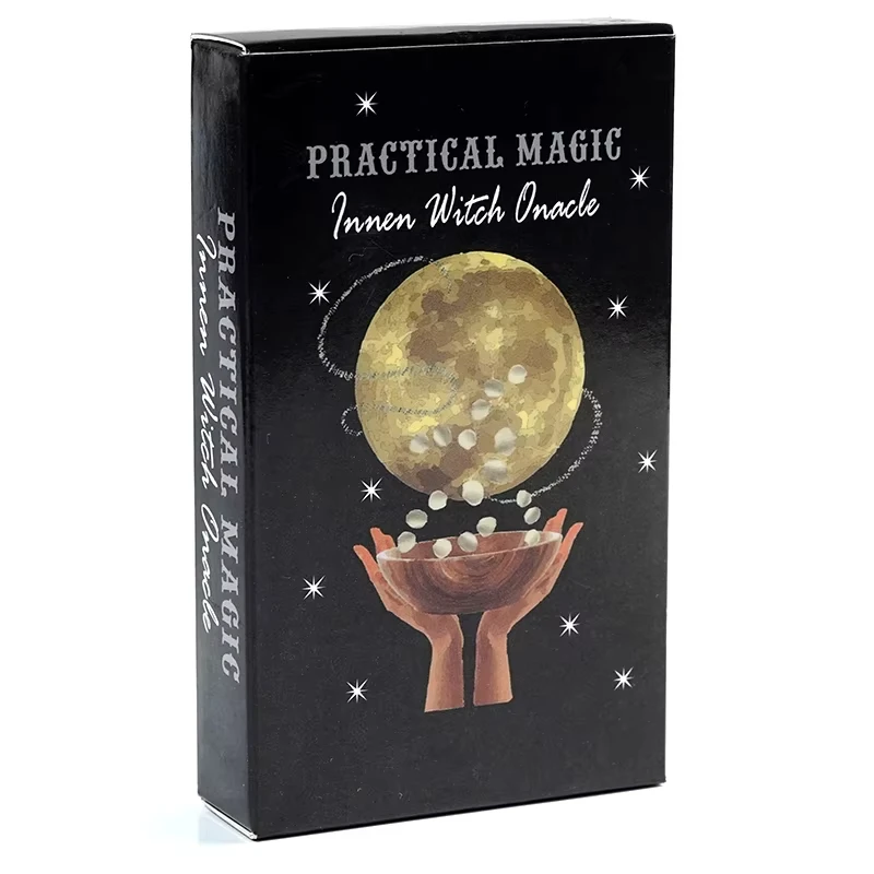 1Set Practical Magic Inner Witch Oracle Tarot English Version Guide Card Game Board Game