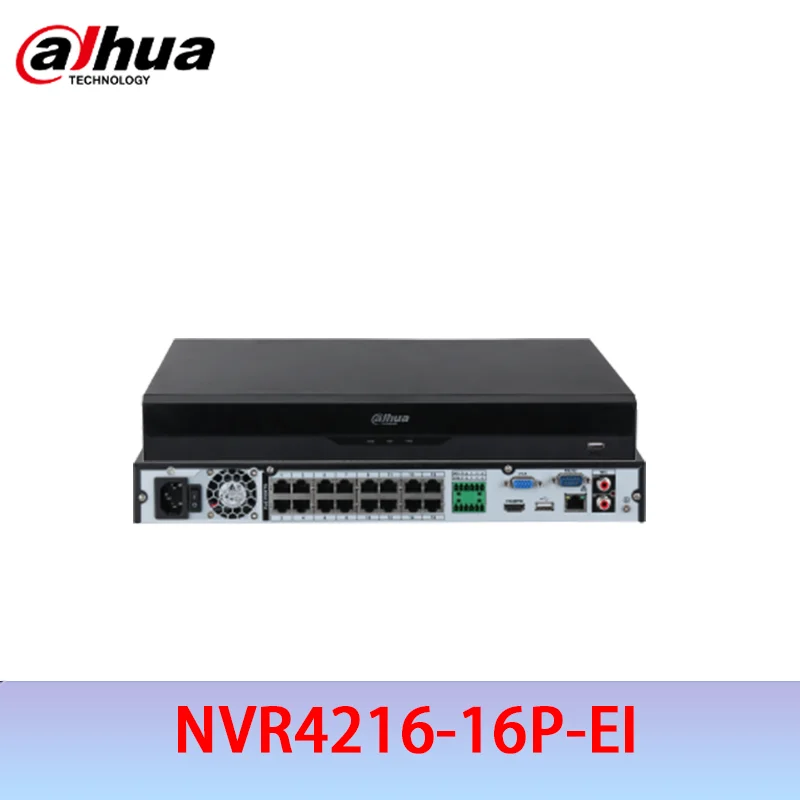 

Оригинальная система видеонаблюдения Dahua NVR4216-16P-EI POE 16CH 2HDD