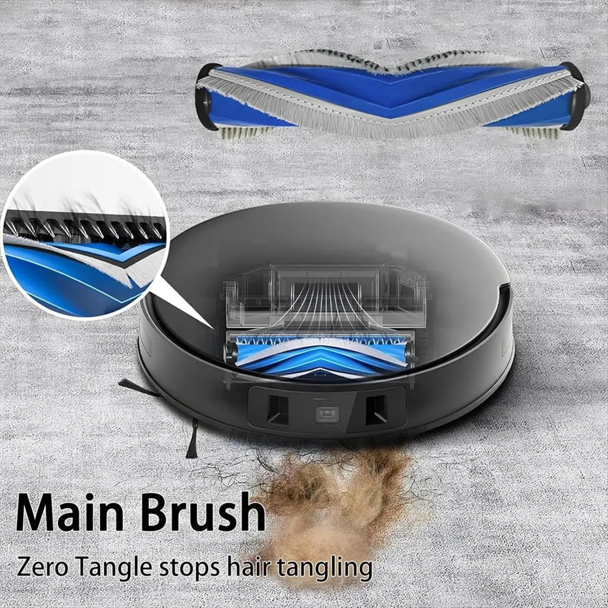 A88M 21PCS for ECOVACS DEEBOT T30S/ T30S Combo Robot Vacuum Cleaner Parts Main Side Brush Hepa Filter Mop Cloth Dust Bags