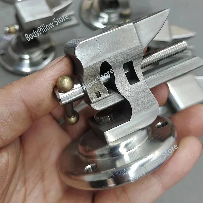 

One inch mini 304 stainless steel pliers with anvil table hand tools watch repair ornaments