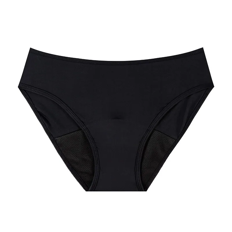 Four Layer Leak-Proof Período Cueca, Calcinha Menstrual