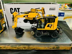 M323F Railroad Wheeled Excavator 1:50 Scale Metal Model By DieCast Masters DM85661