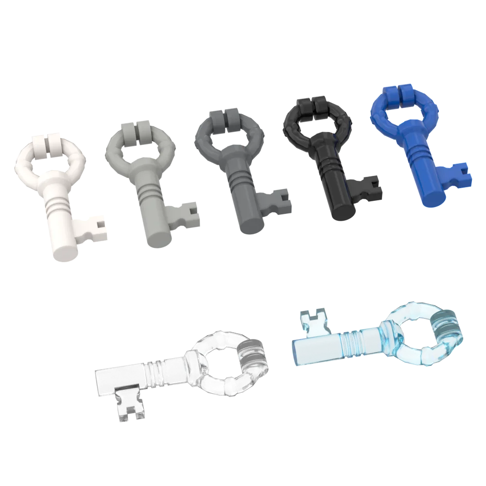 10 PCS Bricks 62808 Key For Building Blocks Parts DIY Construction Christmas Gift Toys