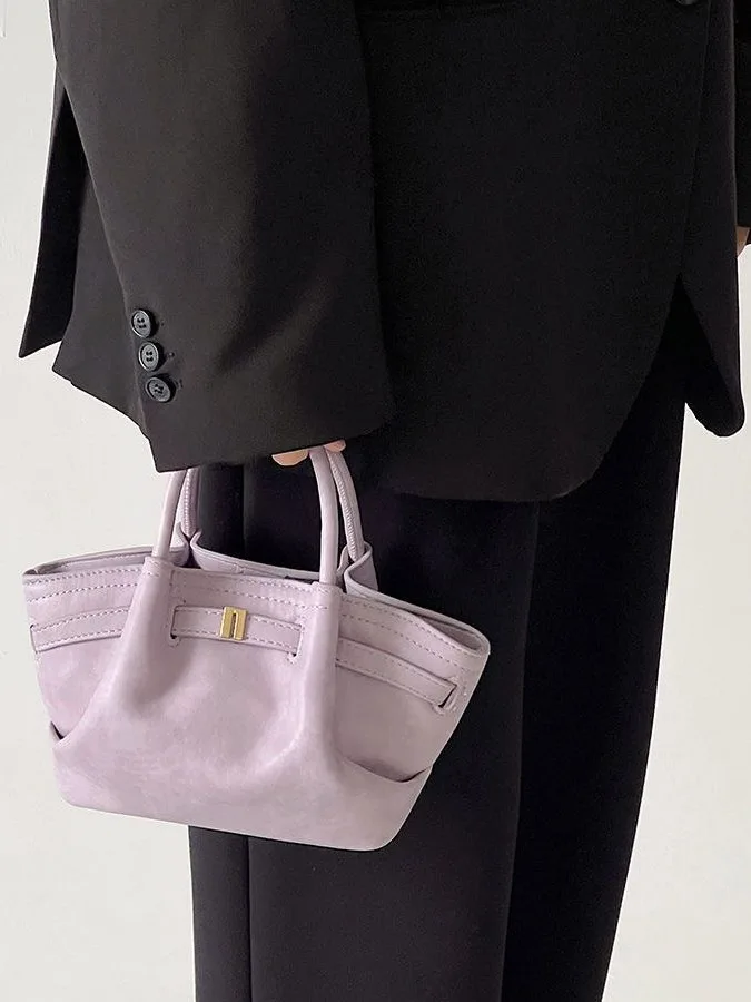 

Large Capaci Women's oulder Crossbody Bag Sli Dumpling ape Handbag Versatile Tote Bag Briti Sle PU Leather