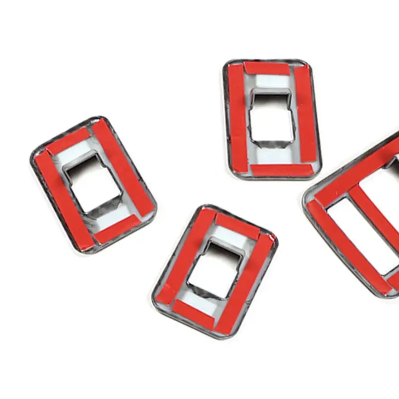 ABS اكسسوارات السيارات الداخلية نافذة الباب رفع التبديل غطاء إطاري الكسوة لاند روفر رينج روفر سبورت RR سبورت 2014-2017 #5