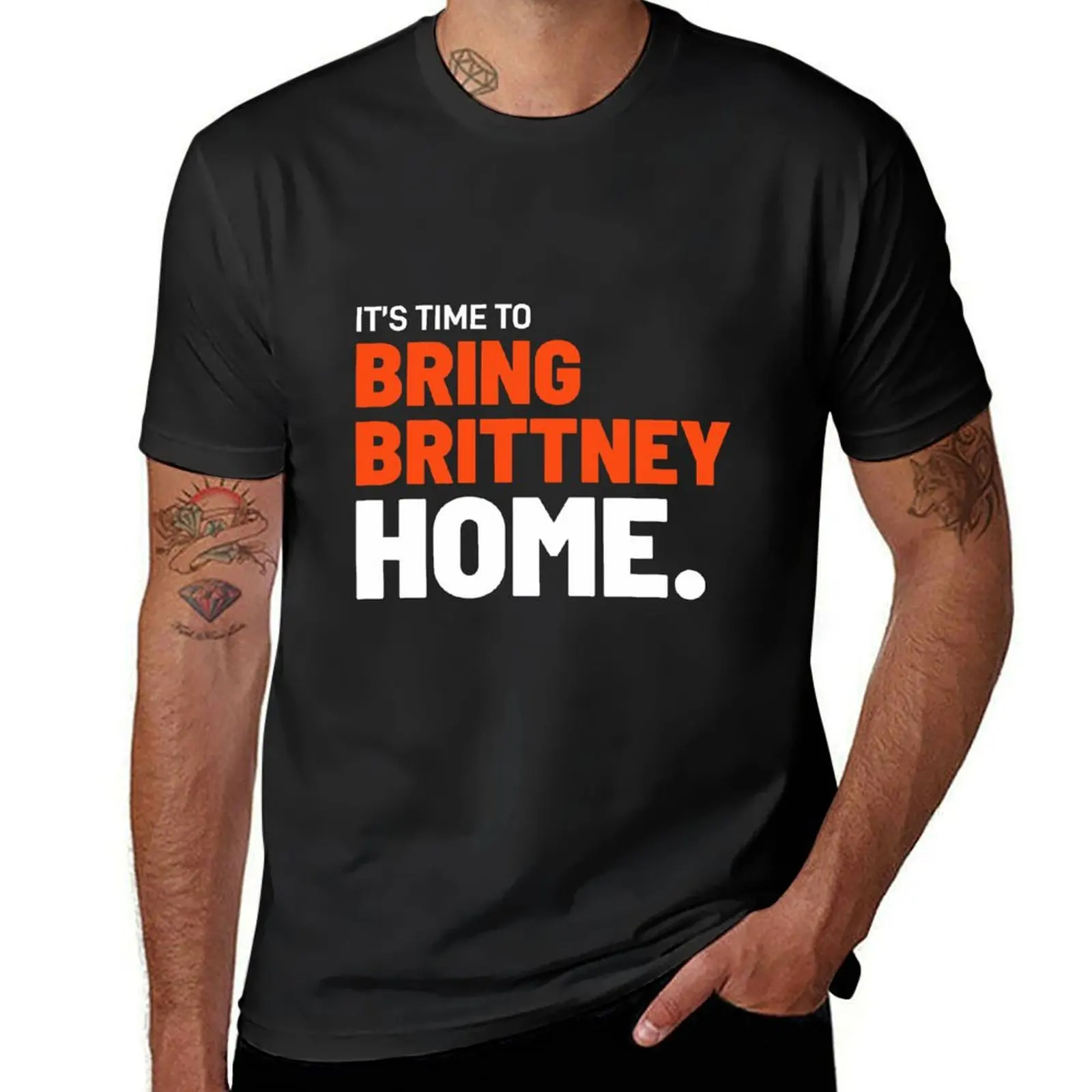 Free Brittney Griner - Bring Brittney Home T-Shirt oversizeds blanks customizeds mens cotton t shirts