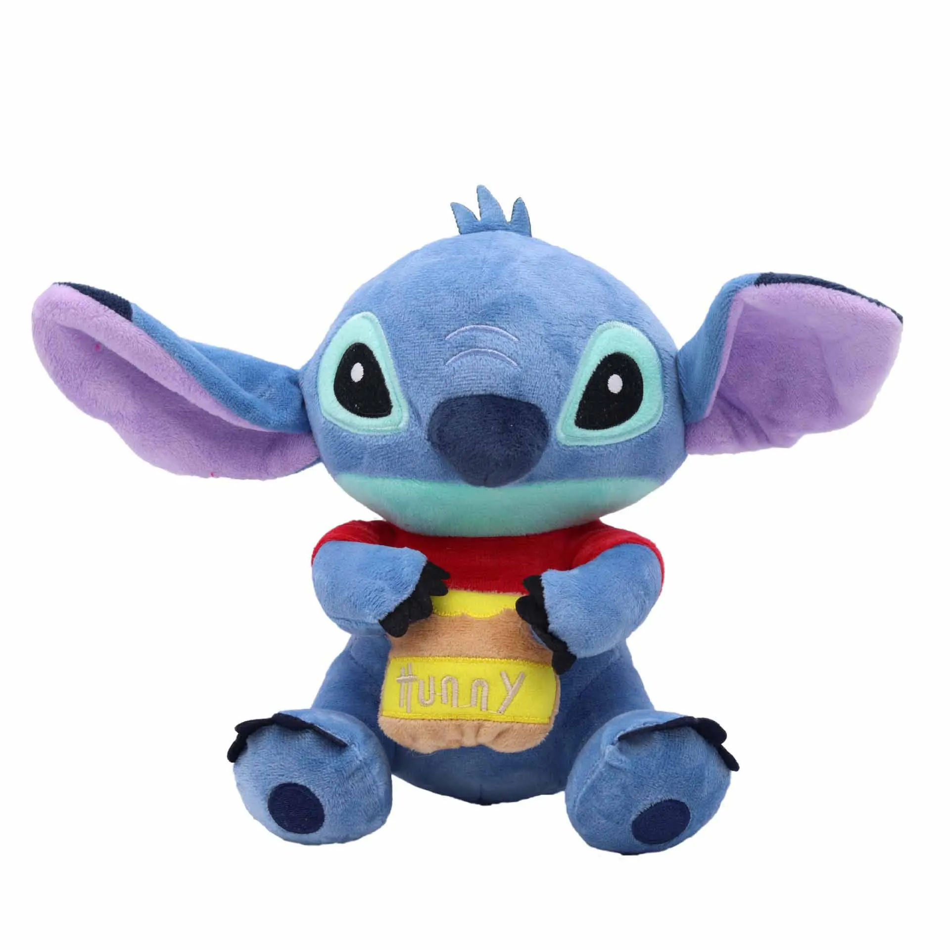 10-25cm Disney Stitch anioł pluszowe urocze Anime zabawki z kreskówek lalki pluszowe poduszki do samochodu dekoracja biurka prezenty urodzinowe dla dzieci