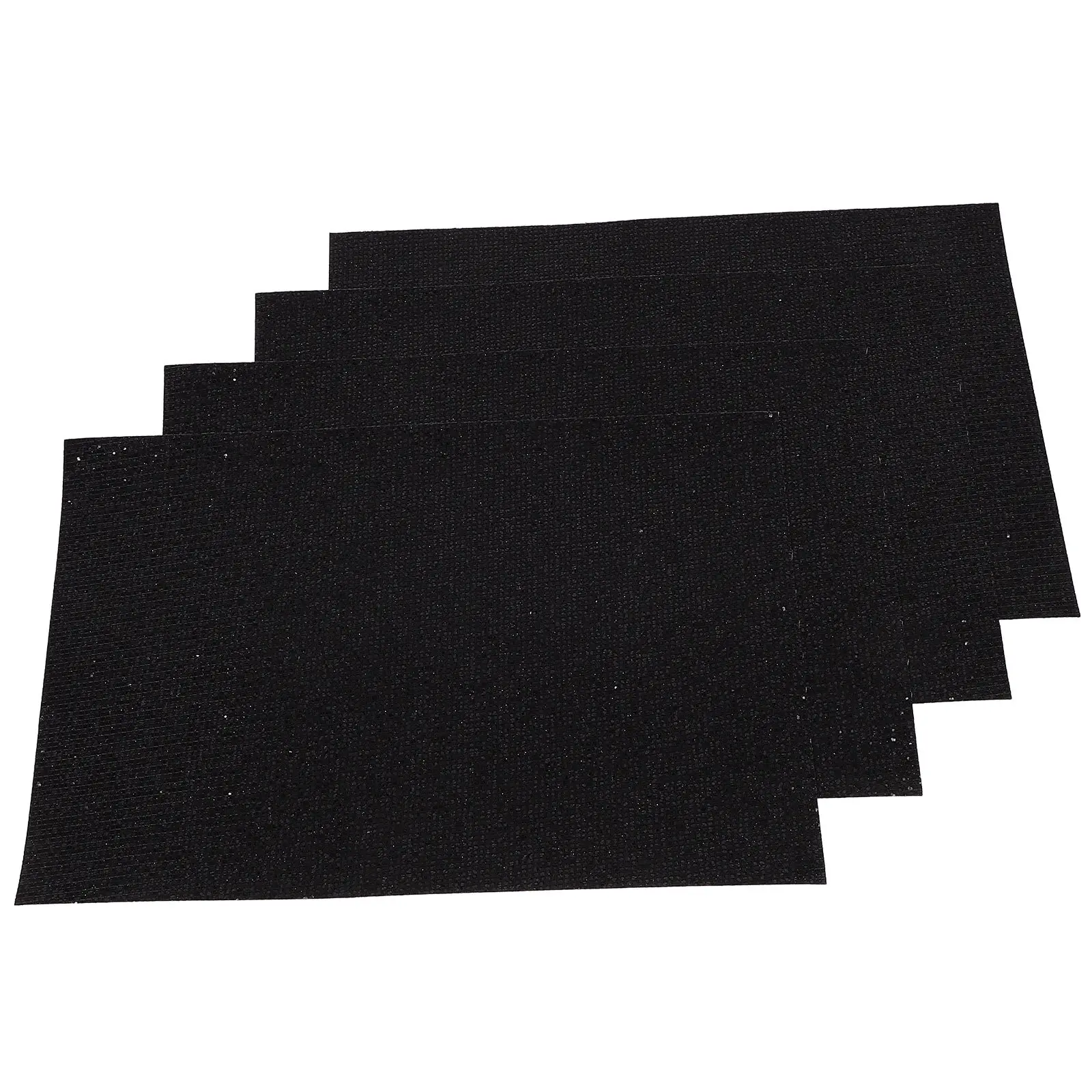 Accesorios de resina para manualidades de fundas de teléfono, Halloween, Navidad, hoja de pegatinas de pedrería negra, para hacer bolsas, diseño de disfraces, 4 unidades.