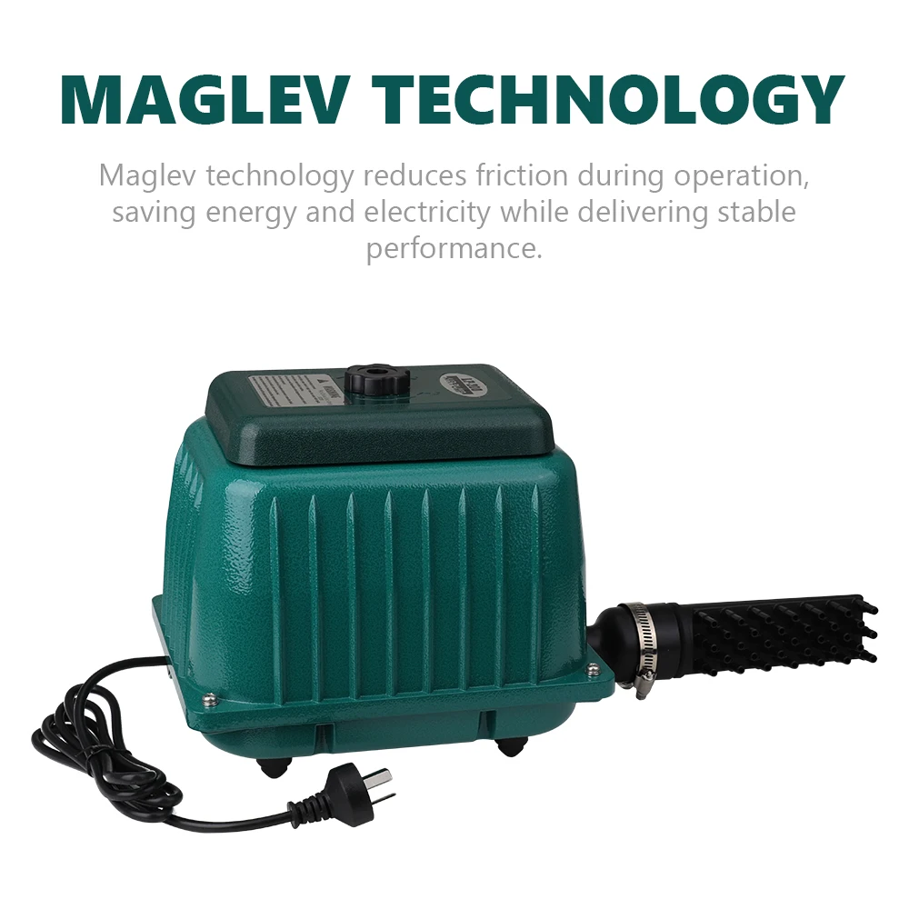 RESUN LP20 LP40 LP60 LP100 Super silent high-power air pump.LP-20 LP-40 LP-60 LP-100 high power Koi pond aquarium pump 1 Review