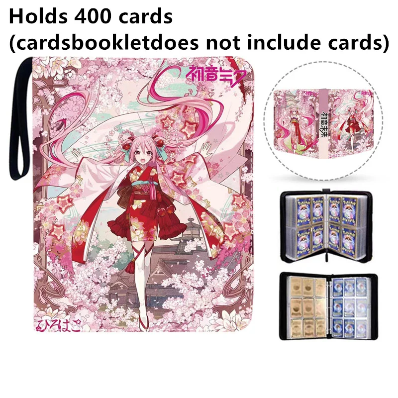 400pcs Card Album Book Anime Hatsune Miku Collection Card Zipper Game Cards Binder Holder Kids Gifts Toys - AliExpress 26 400pcs Card Album Book Anime Hatsune Miku Collection Card Zipper Game Cards Binder Holder Kids Gifts Toys - AliExpress 26