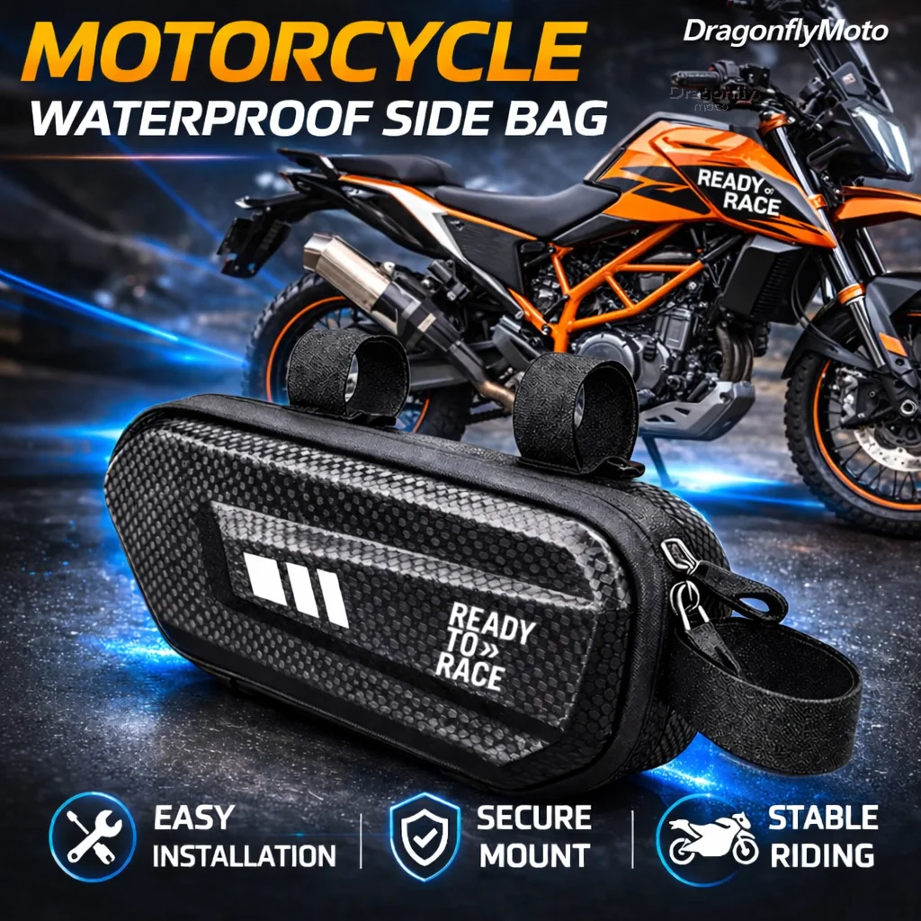 

Large Capacity Motorcycle Side Bag For KTM Ready to Race Adv Duke 390 690 790 890 1190 Rc Waterproof Multifunctional Storage Pou