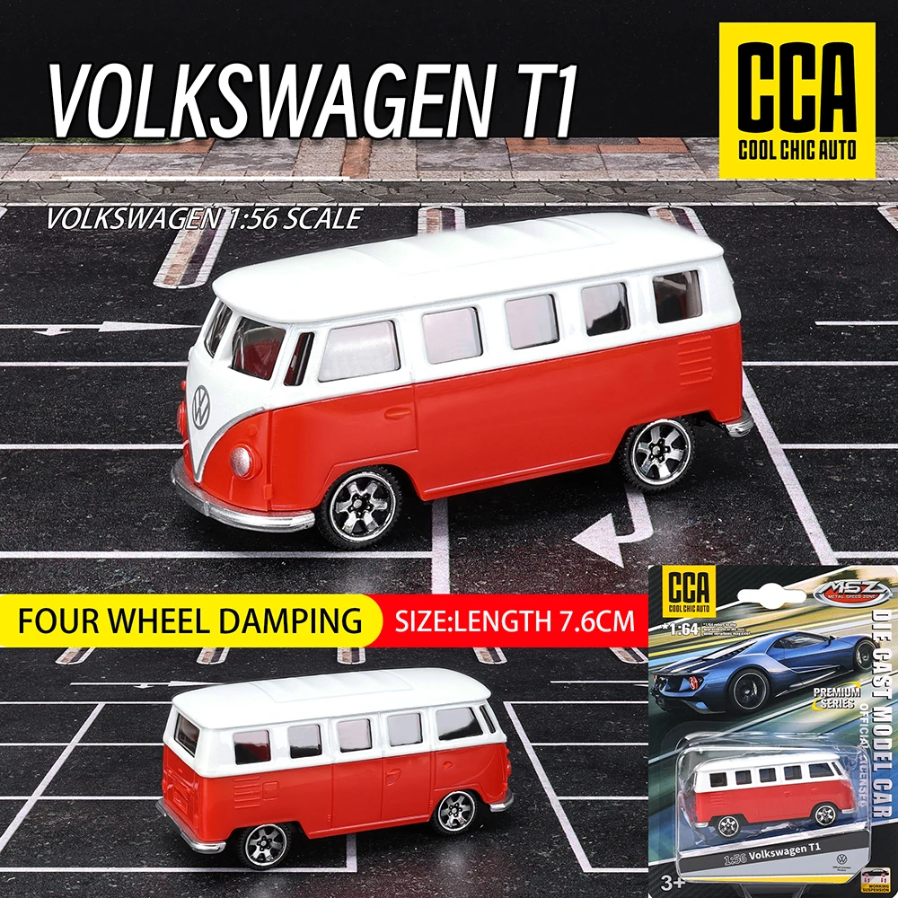 CCA MSZ 1:64 Volkswagen Audi Exquisite hanging model classic car static car model alloy die-casting car model collection toy