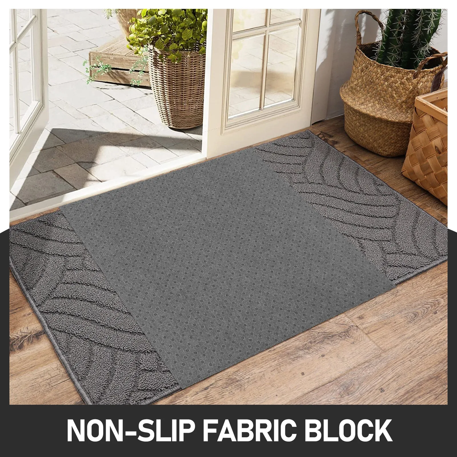 1 Roll Felt Non-Slip Backing Fabric For Rug Making Diy Tufting Cloth Skid Proof Floor Mat Material Craft Supply Sheet