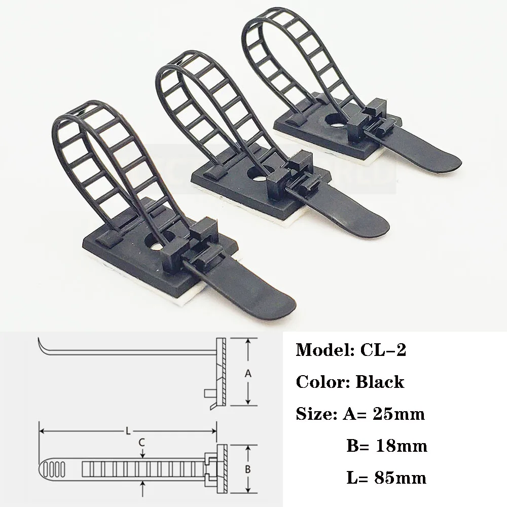 Variant: CL-2-10pcs-black